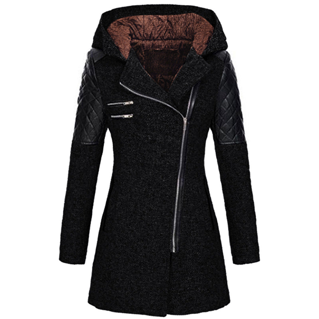 Vintage Long Winter Coat Women – Warm & Stylish for Autumn/Winter