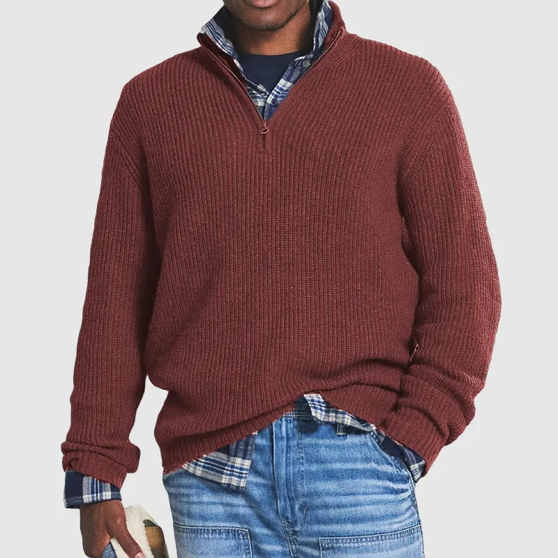 Half Zip Sweater for Men – Comfortable and Stylish