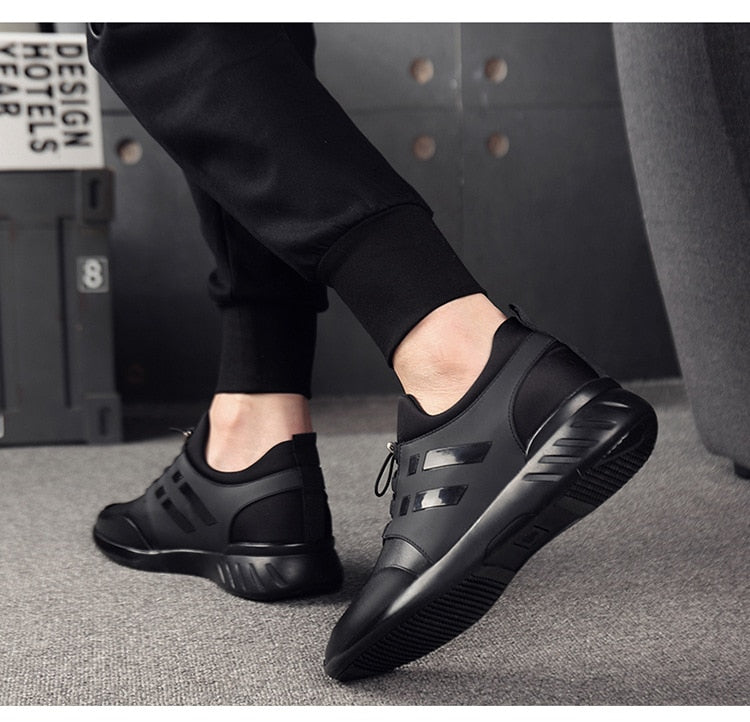 Comfortabele Orthopedische Leren Herenschoenen Premium