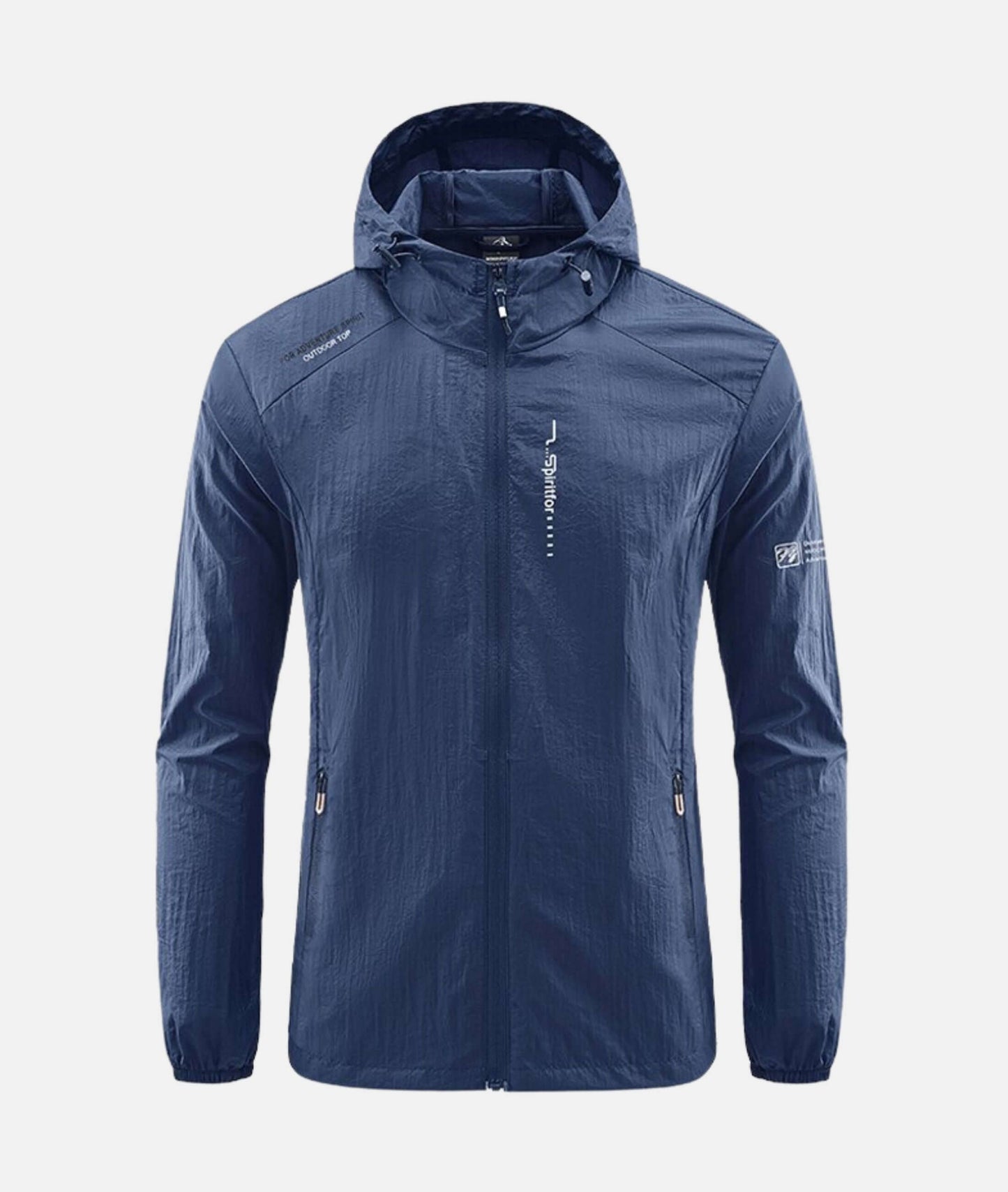 Ultralichte Herenjas met Capuchon – Zomerjack van Polyester