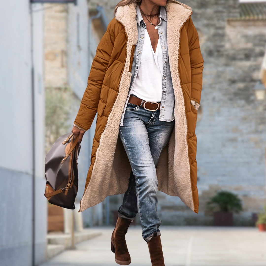 Winddichte en Waterdichte Winterjas voor Dames – Warm en Stijlvol