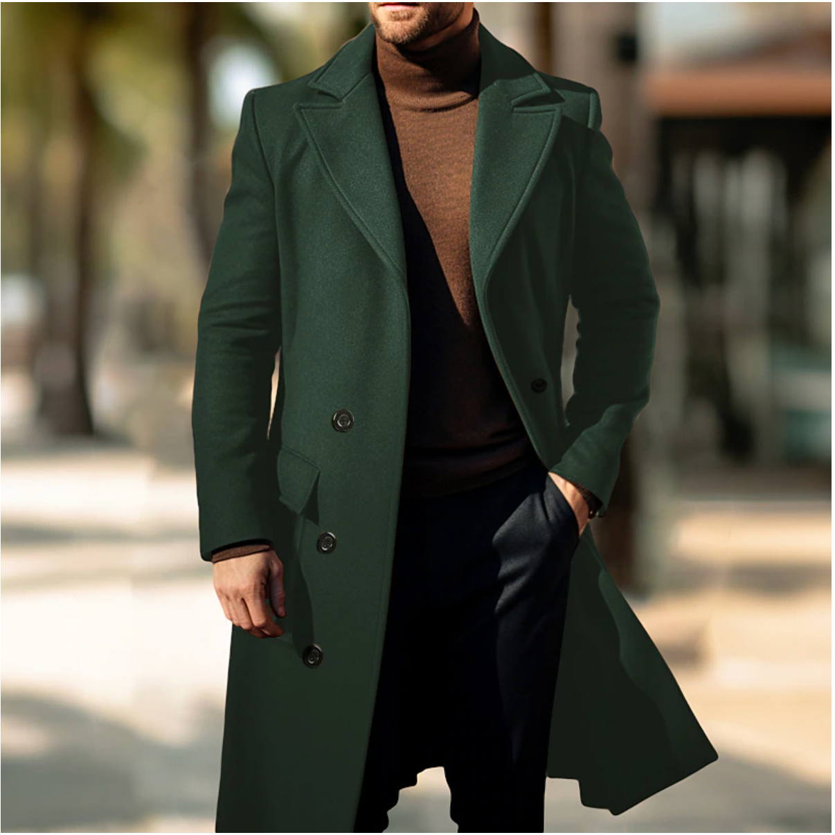 Stylish Men's Winter Jacket – Warm, Modern & Functional