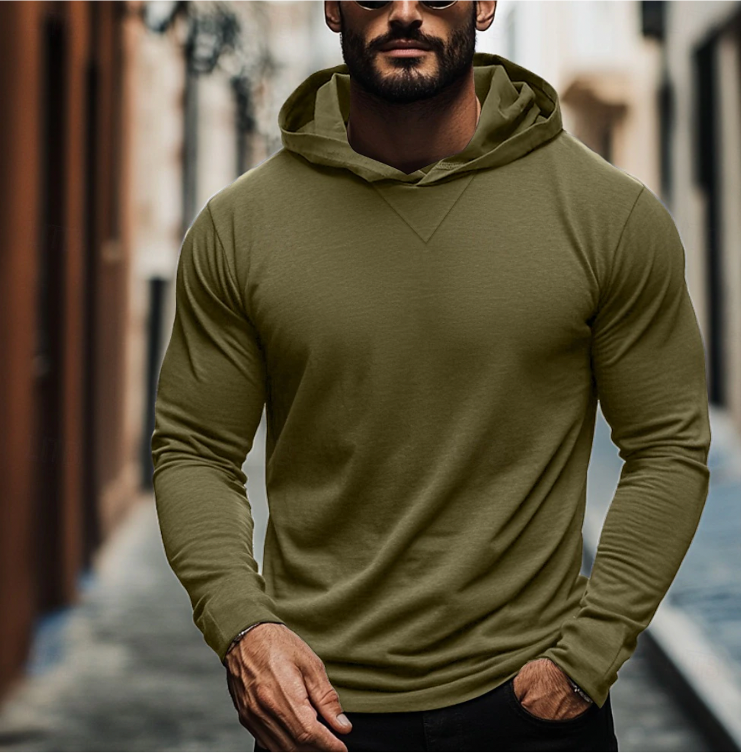 Lichtgewicht Heren Hoodie – Comfortabel & Ademend