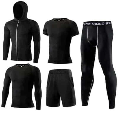 Men's Fitness Tracksuit – Quick-drying & Elastic