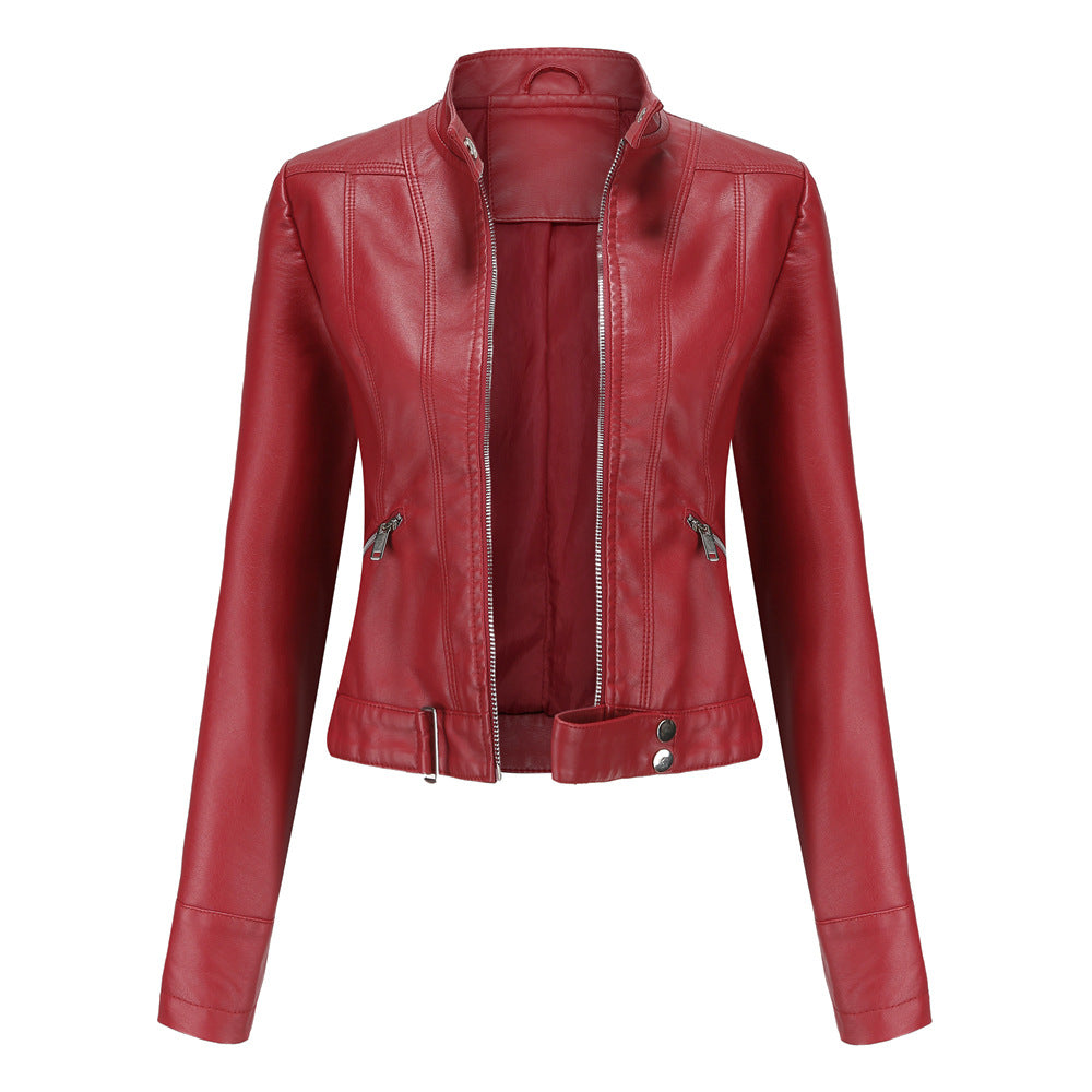 Women's Leather Jacket Elegant – Genuine Leather & Timeless Design