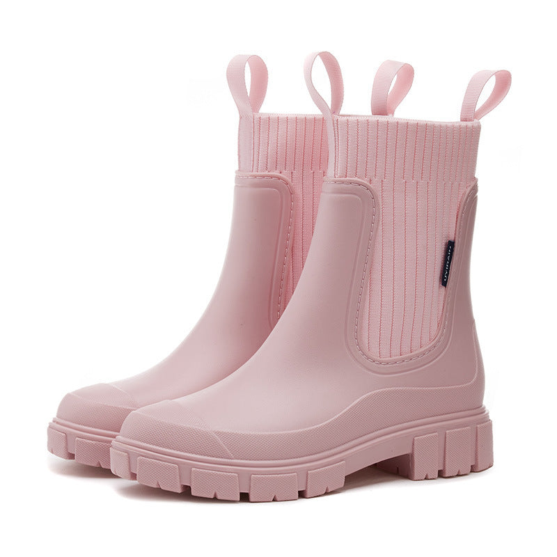 Rain boots – Waterproof with Anti-slip sole, Perfect for Rainy Weather