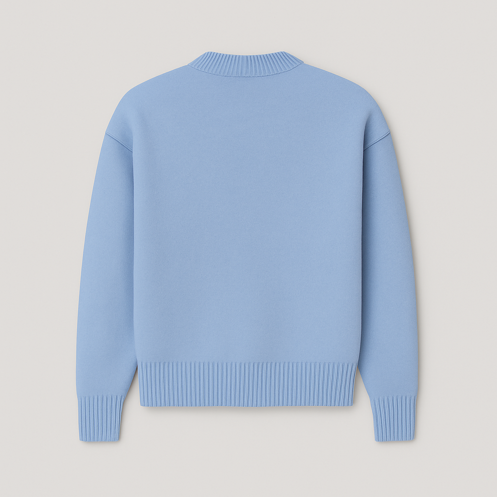 Anely™ Übergroßer Pullover mit Herzmuster