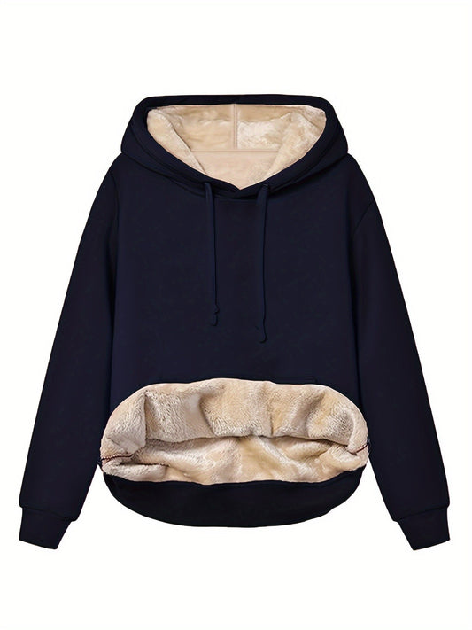 Dames Fleece Hoodie met Capuchon | Perfect voor Casual Dagen