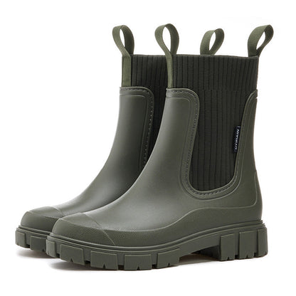 Regenstiefel – Wasserdicht mit rutschfester Sohle, perfekt für Regenwetter