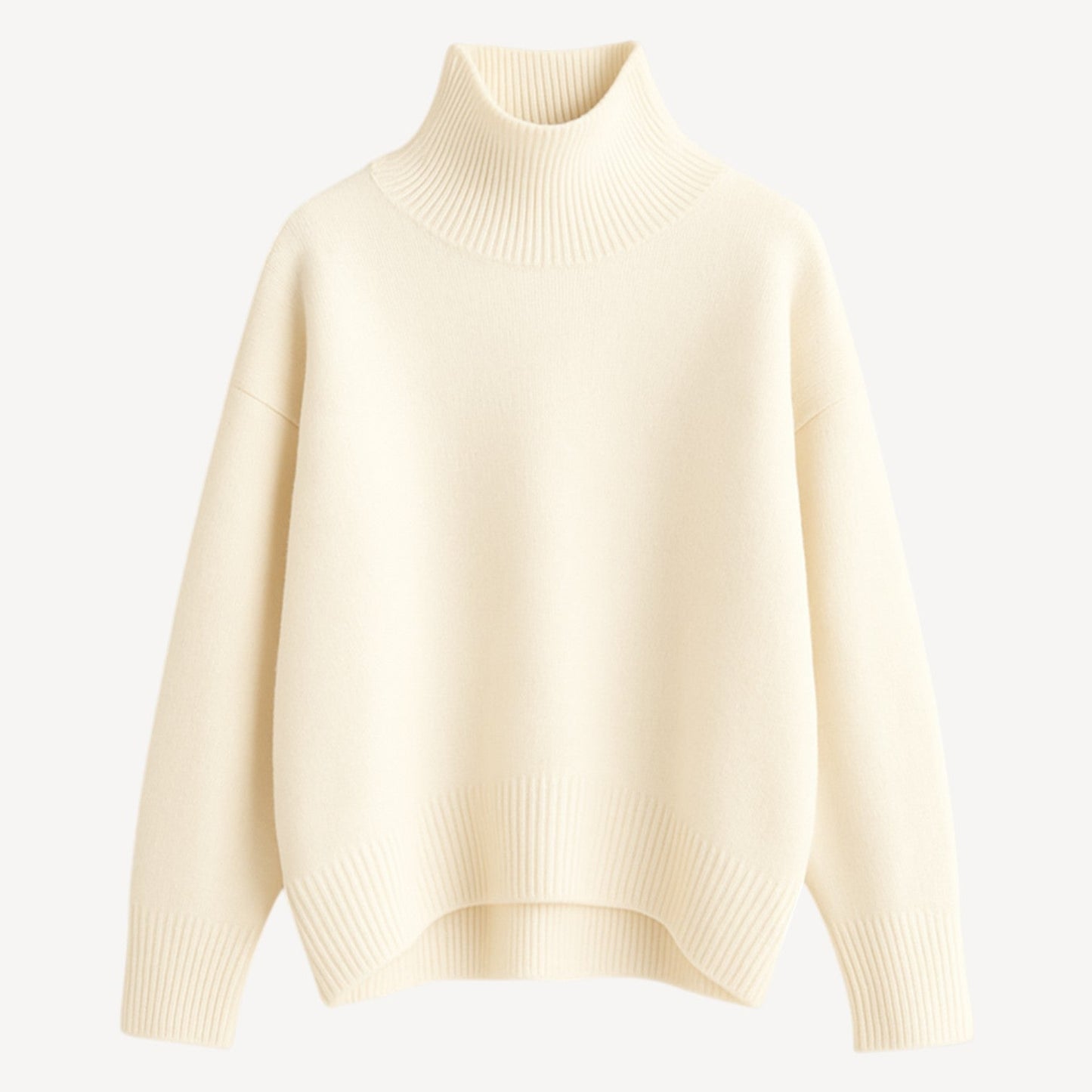 Davies – Damenpullover aus 100 % Wolle mit Rollkragen