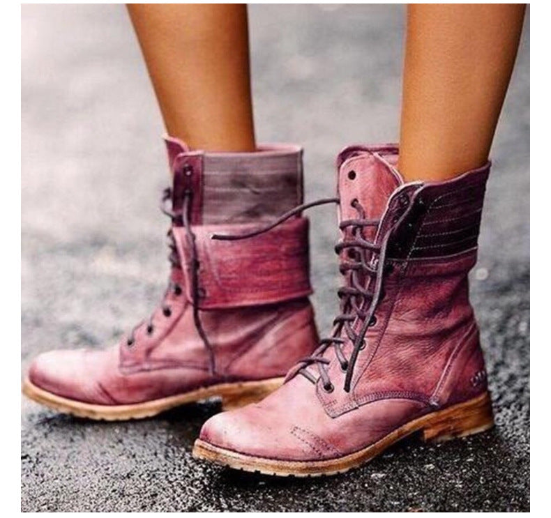Women's Lace-up Boots – Urban Ankle Boots with Classic Look