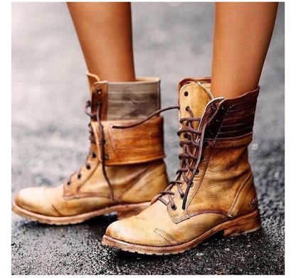 Women's Lace-up Boots – Urban Ankle Boots with Classic Look