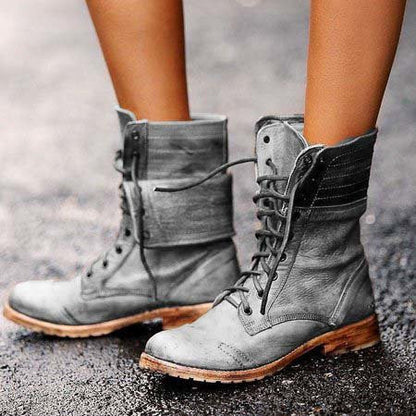 Women's Lace-up Boots – Urban Ankle Boots with Classic Look