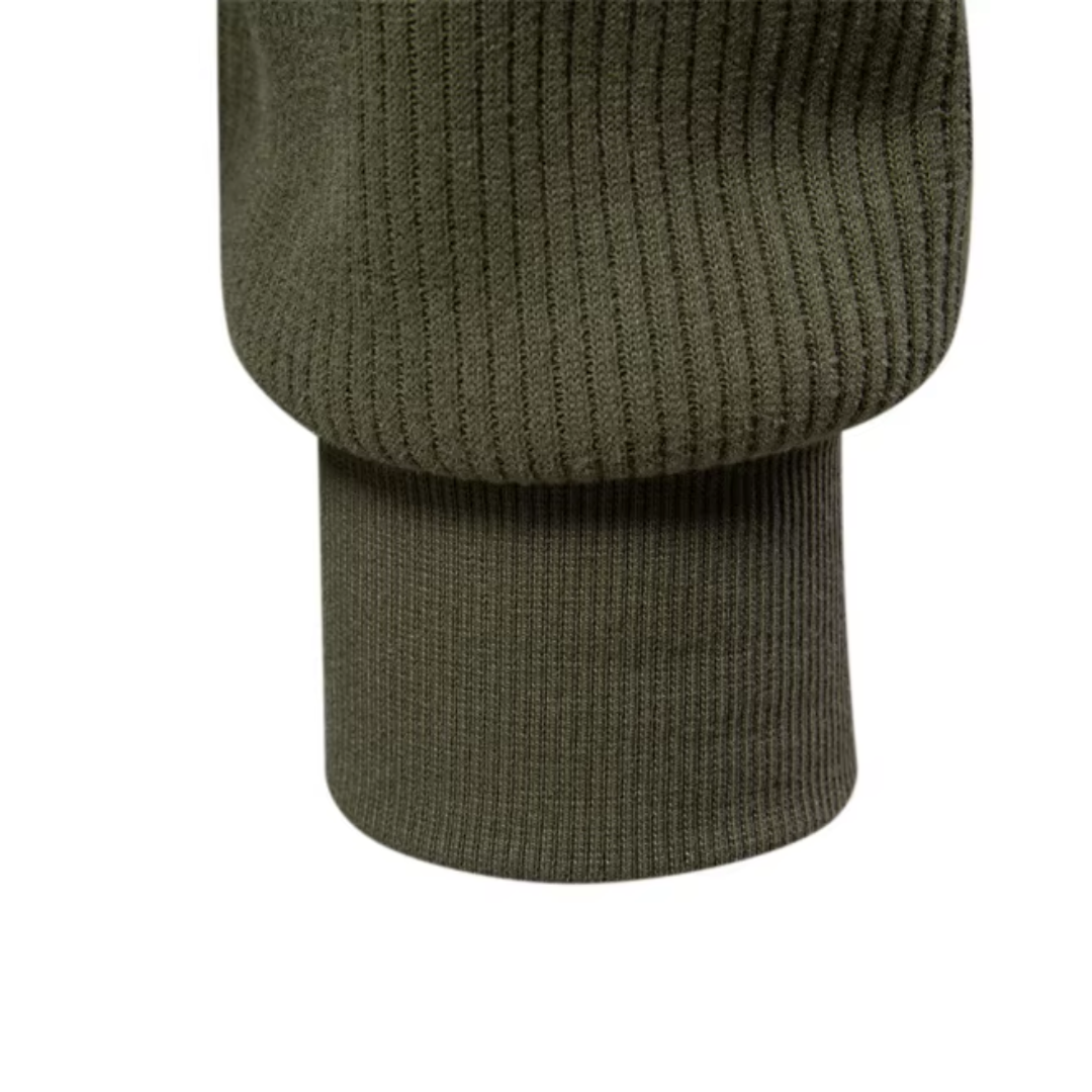 Men's Cotton-Blend Quarter-Zip Sweater