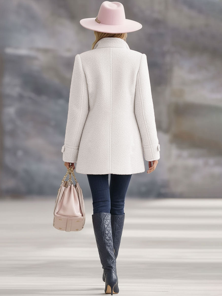 Damen Vintage Rosa Fleeceweste mit Reißverschluss