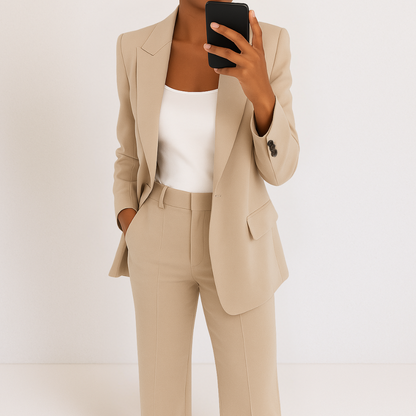 Melanie | Dames Tweedelige Set Blazer & Broek