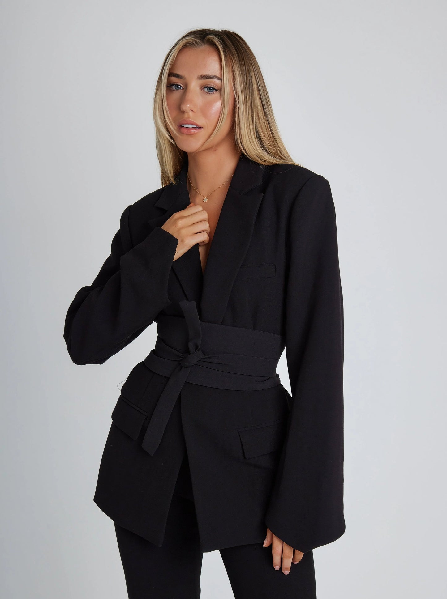Dames Blazer met Tailleband | Elegant & Getailleerd