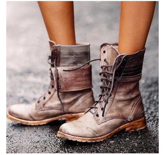 Women's Lace-up Boots – Urban Ankle Boots with Classic Look