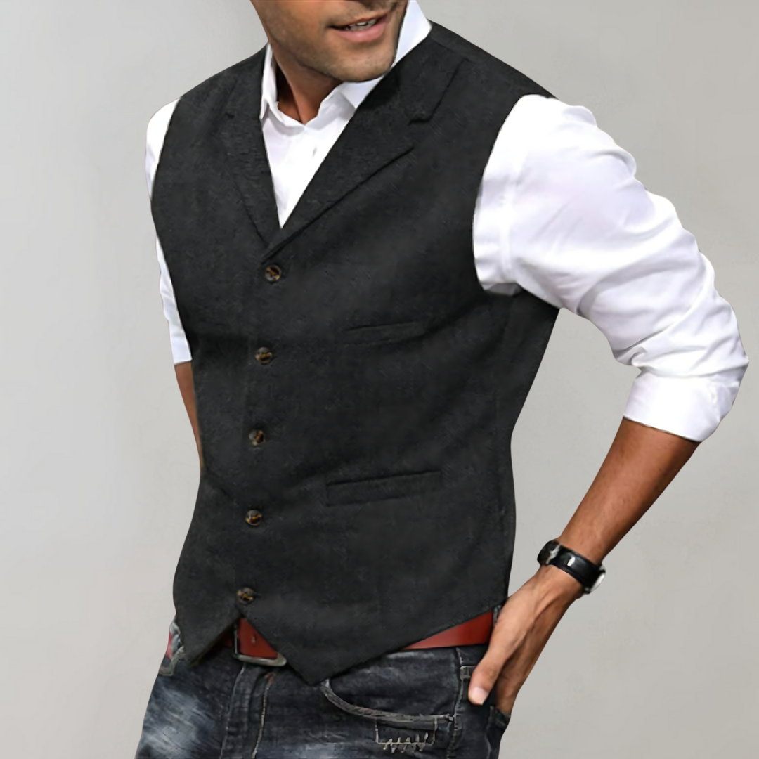 Elegant Men's Waistcoat - Stylish & Durable Men's Vest