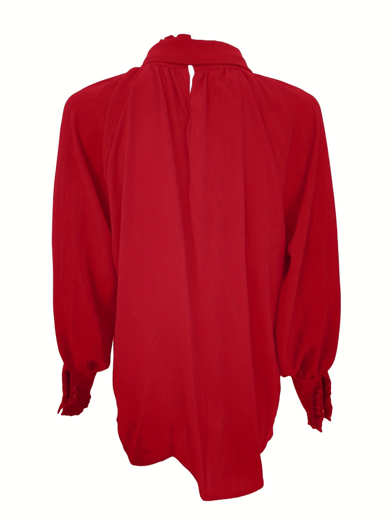 Elegante Blouse met Strik en Ruches