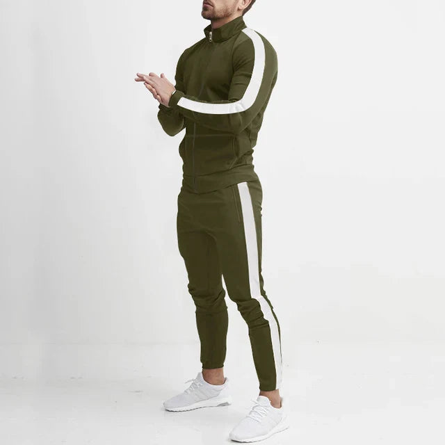 Men's Tracksuit with Stripes – Comfortable & Stylish
