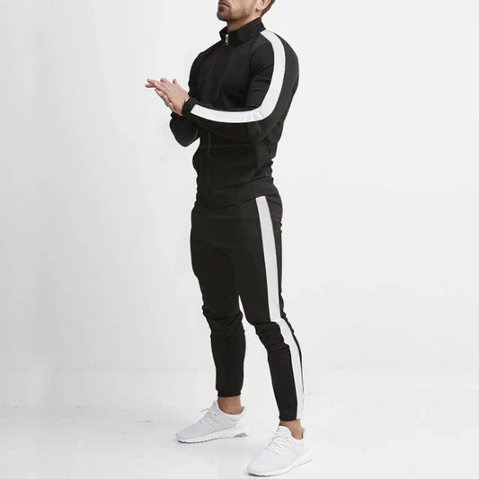 Men's Tracksuit with Stripes – Comfortable & Stylish