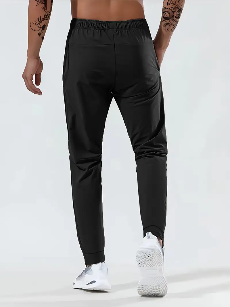 Comfortabele Heren Sportbroek met Stretch & Ritsen