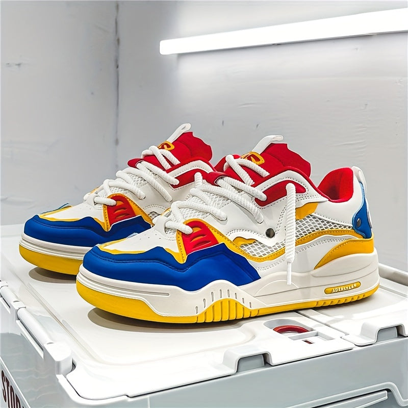 Stijlvolle Heren Skateschoenen met Veters en Gripzool