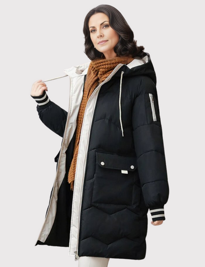 Dames Winterparka – Halflang, Casual & Warm voor de Winter