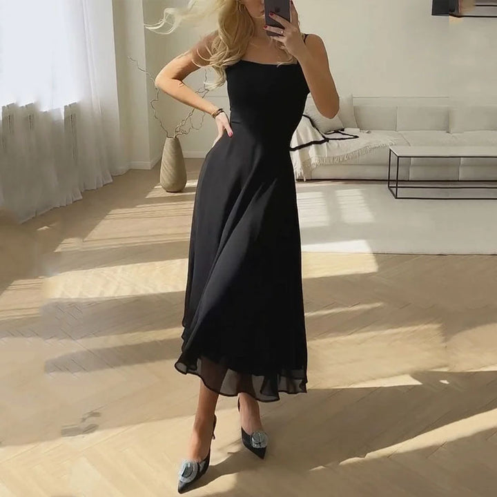Elise | Elegant Midi Dress for Weddings and Special Occasions