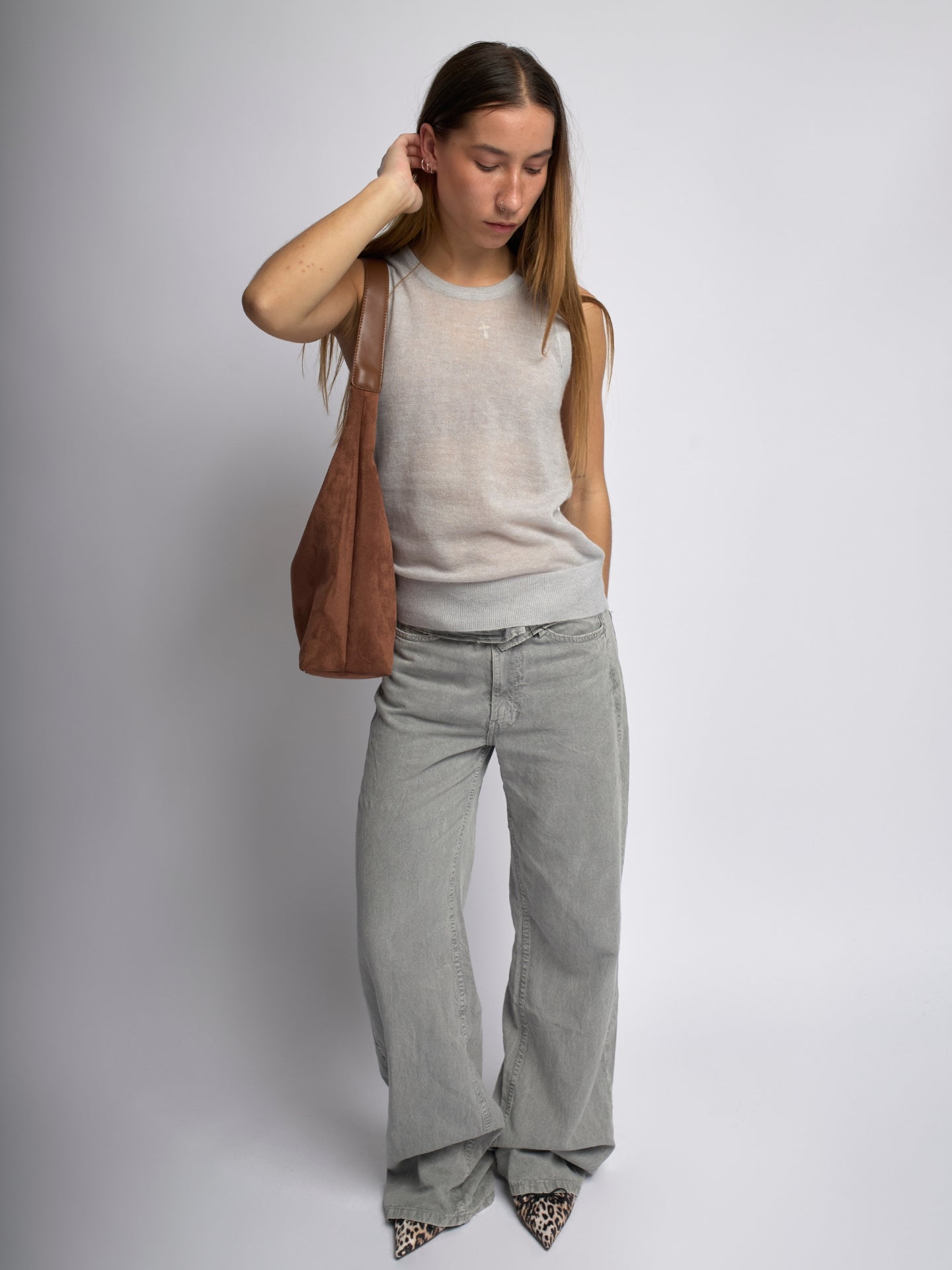 Halfronde Vegan Leren Tote Tas – Stijlvol, Praktisch & Duurzaam