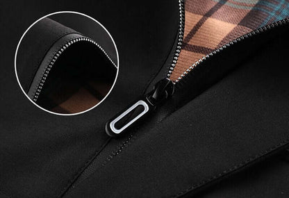 Wind- en Waterdichte Herenjas met Capuchon – Voor Lente & Herfst