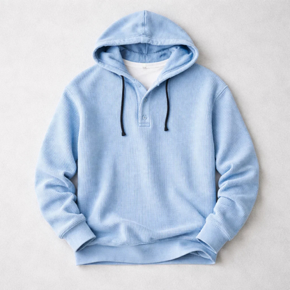 Bromley Waffle Hoodie – Comfortabele Heren Hoodie met Wafelstructuur