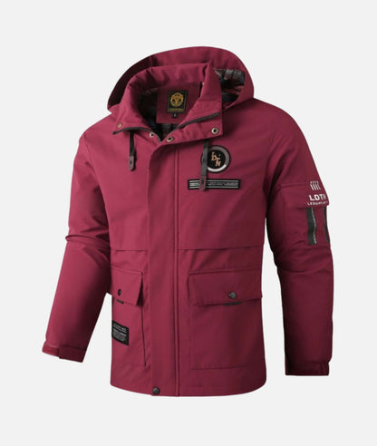 Wind- en Waterdichte Herenjas met Capuchon – Voor Lente & Herfst