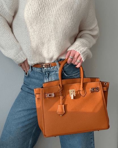 Luxe Vegan Suede Tote – Tijdloze Elegantie en Functioneel Design