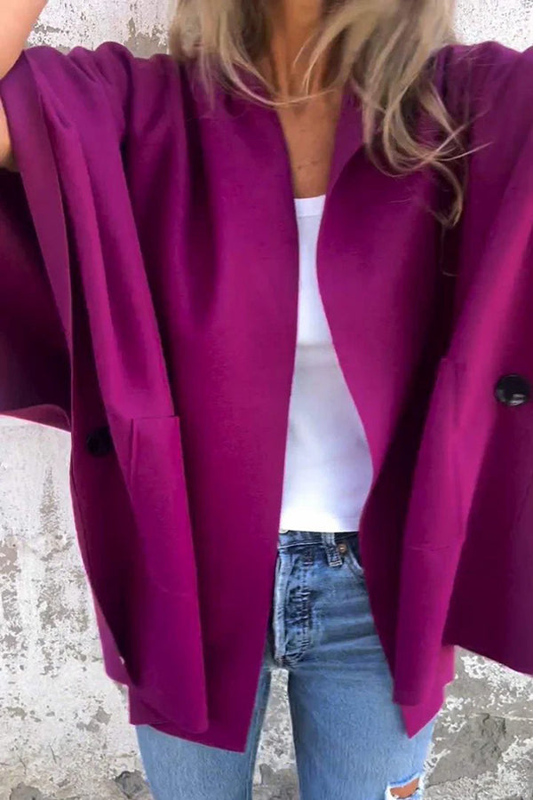 Oversized Losvallende Cape Jas Dames