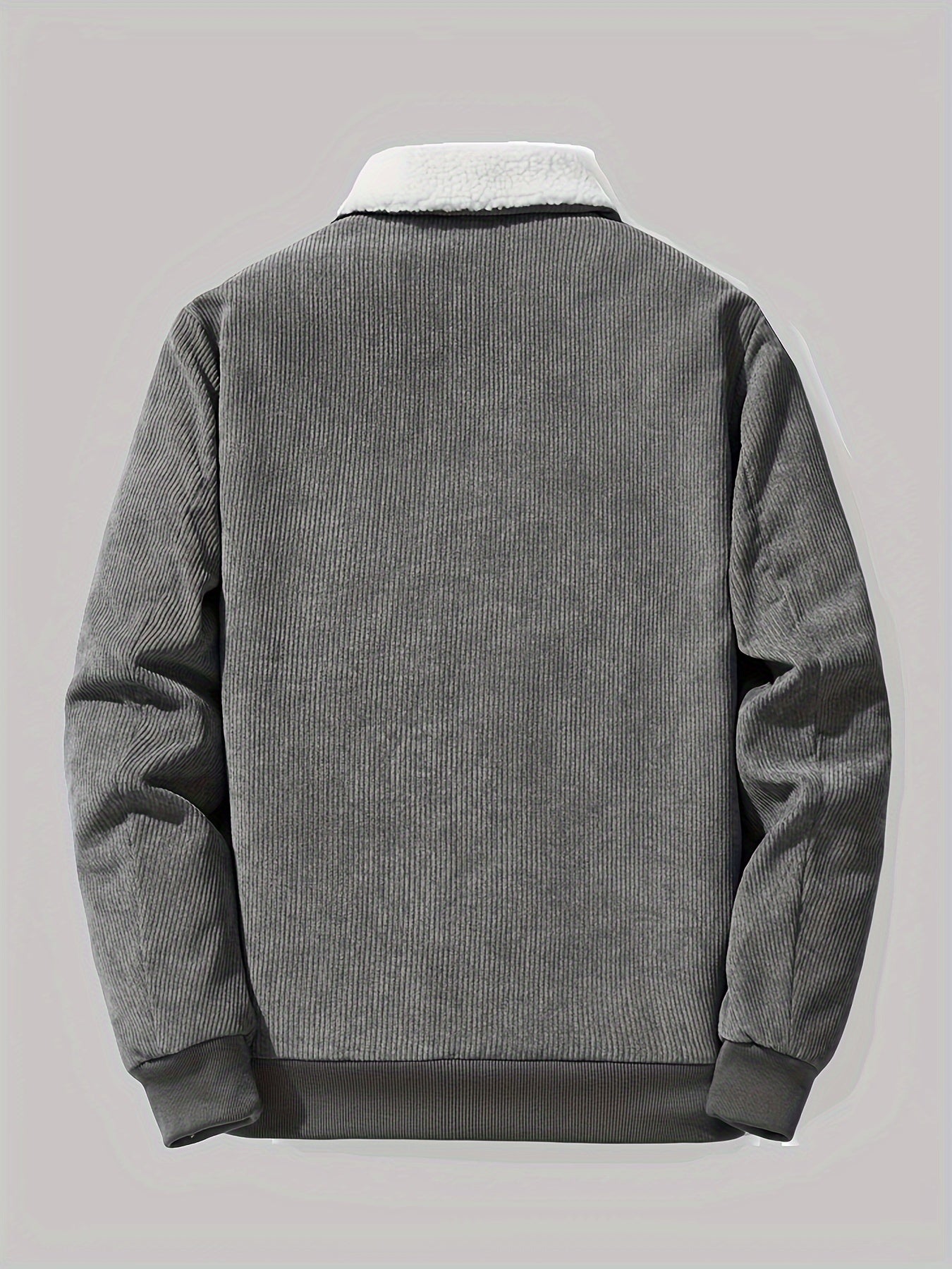 Dikke Winterjas met Reverskraag voor Heren – Warm & Stijlvol voor Koude Dagen