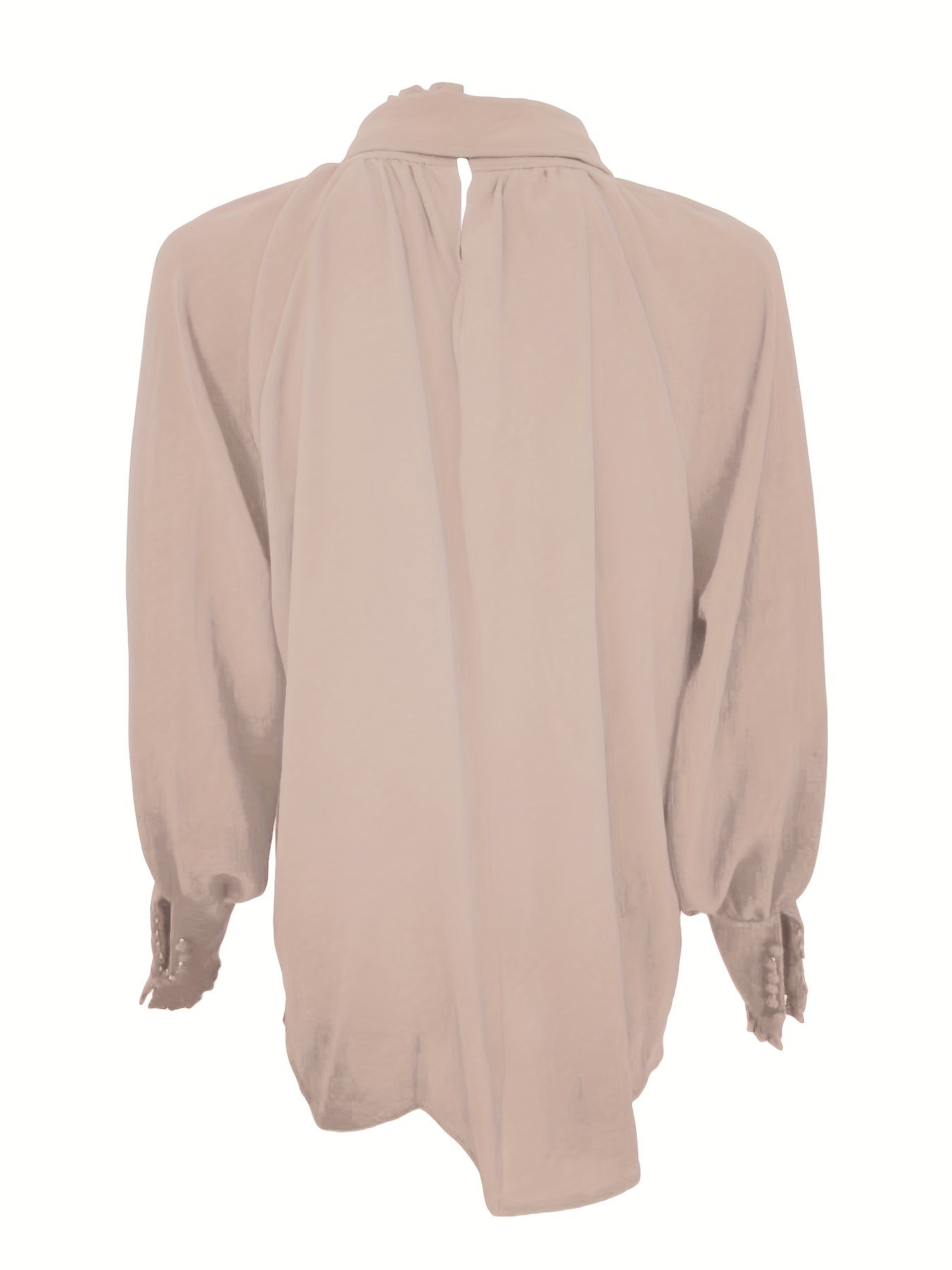 Elegante Blouse met Strik en Ruches