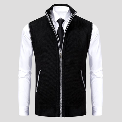 Klassiek Heren Gilet – Mouwloos Vest voor Herfst/Winter