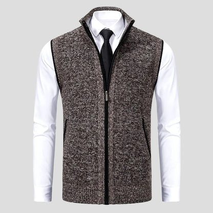 Klassiek Heren Gilet – Mouwloos Vest voor Herfst/Winter