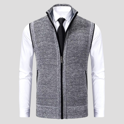 Klassiek Heren Gilet – Mouwloos Vest voor Herfst/Winter