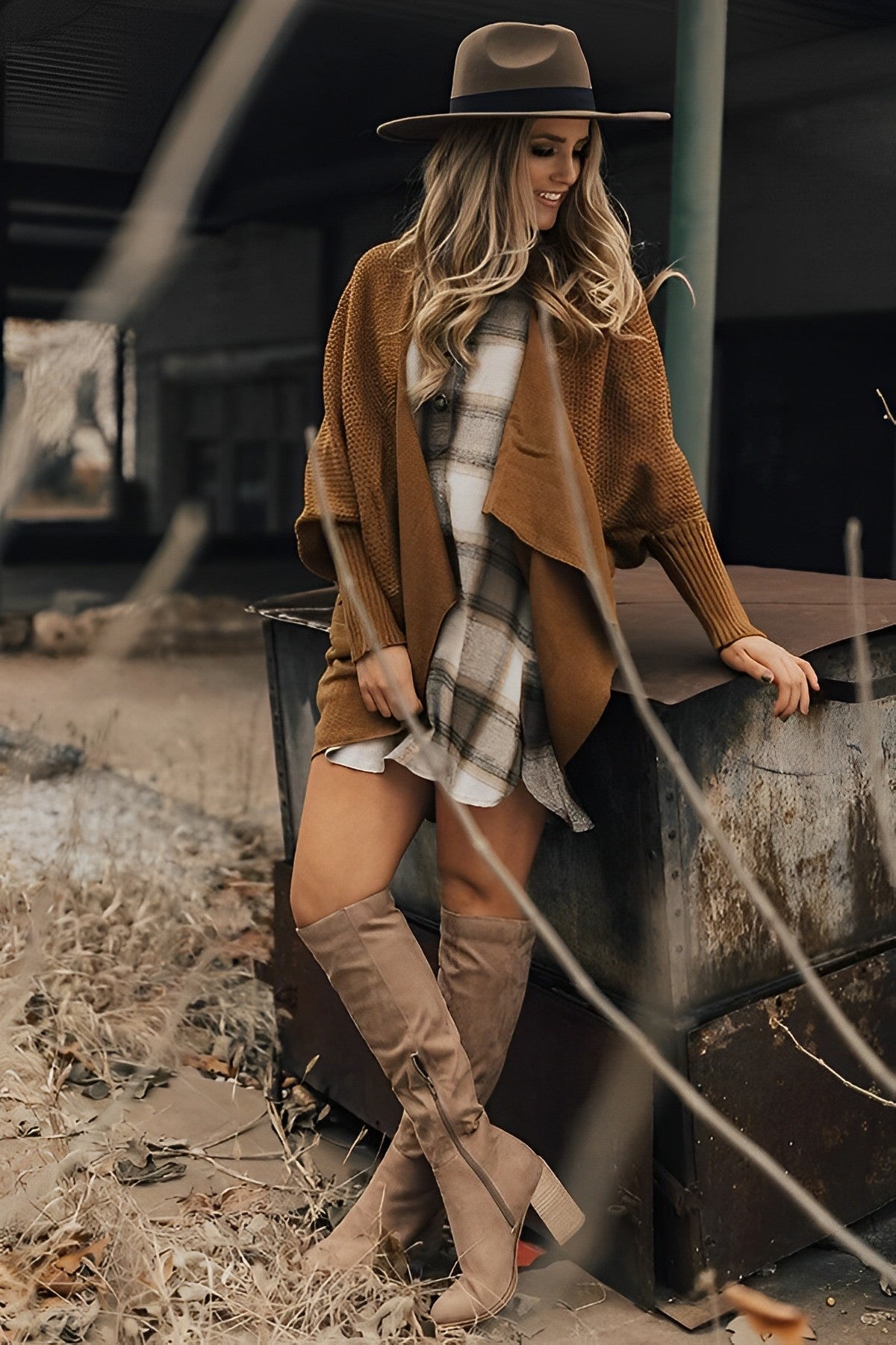 kniehoge dameslaarzen van kunstleer – Elegant & Comfortabel