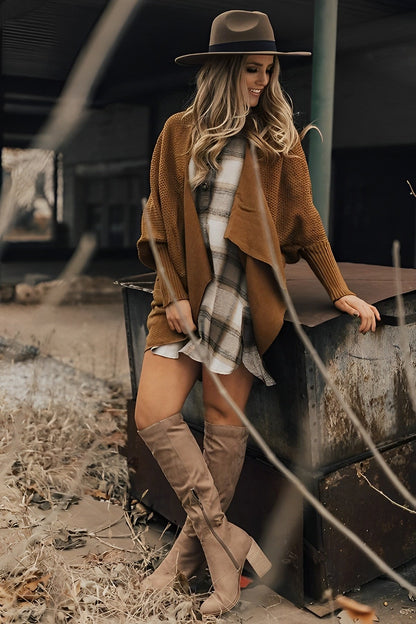 kniehoge dameslaarzen van kunstleer – Elegant & Comfortabel