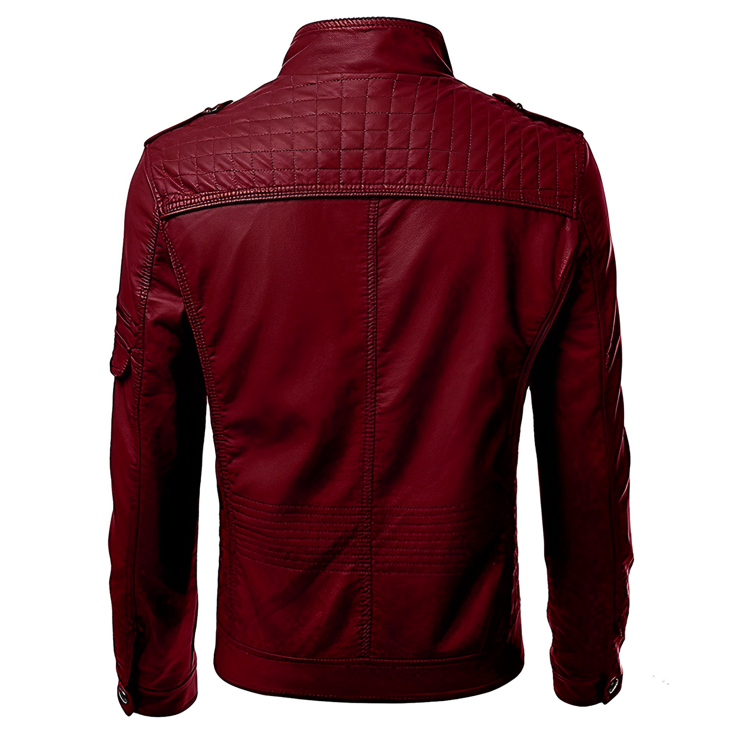 Luxe Leather Men's Jacket – Timeless & Comfortable