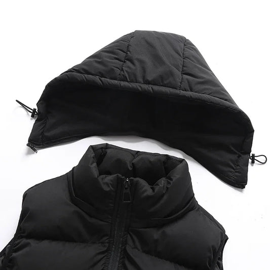 Modieuze Heren Bodywarmer met Capuchon – Comfortabel & Praktisch