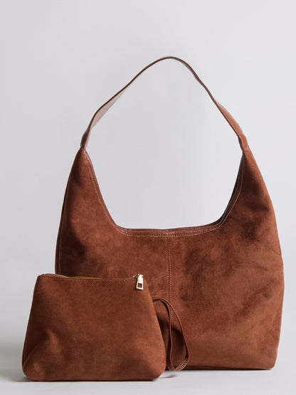 Halfronde Vegan Leren Tote Tas – Stijlvol, Praktisch & Duurzaam