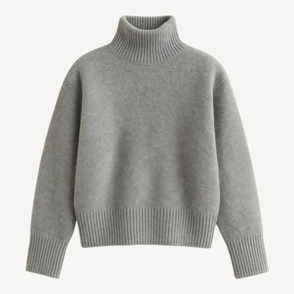 Davies – Damenpullover aus 100 % Wolle mit Rollkragen