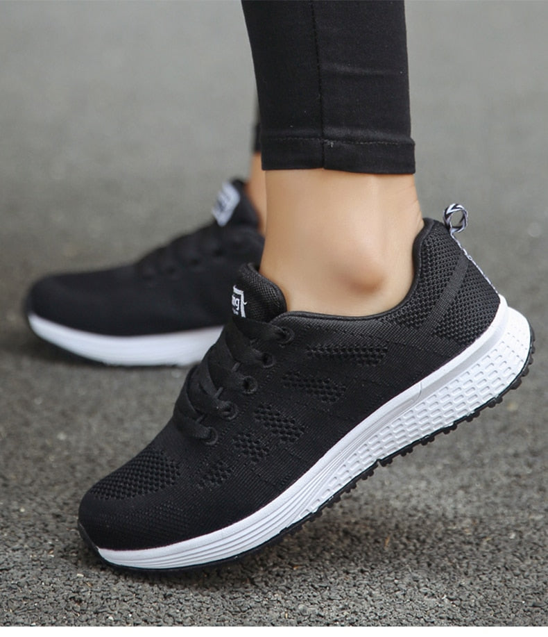 Ergonomic Women's Sneakers with Breathable Comfort