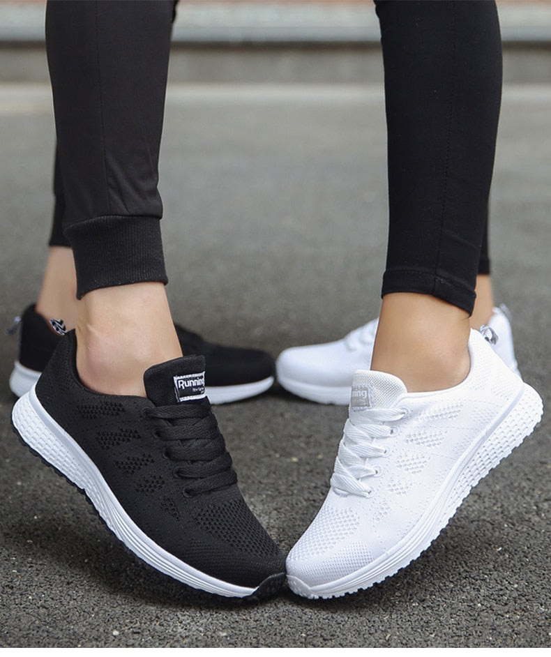 Ergonomic Women's Sneakers with Breathable Comfort