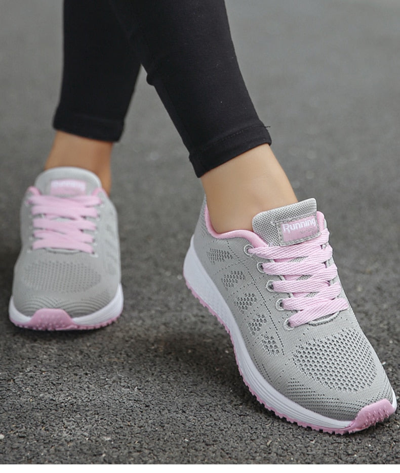 Ergonomic Women's Sneakers with Breathable Comfort